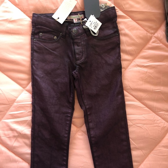 Bonpoint Denim - Bonpoint waxed finish jeans